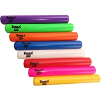 Boje Sport Set de 8 testigos de relevos Senior Vinex Plástico- IAAF Certificado- 8 Colores